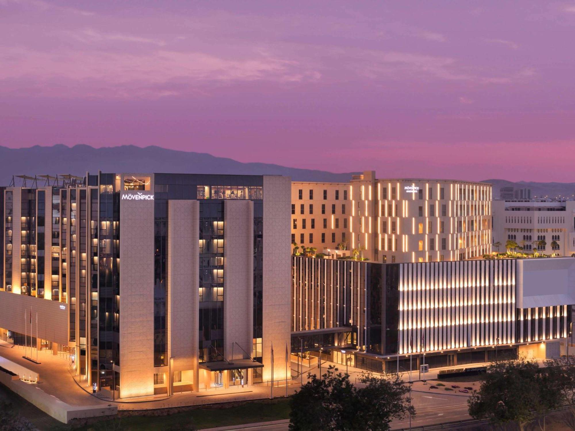 Moevenpick Hotel & Apartments Ghala Muscat Exterior photo The West End