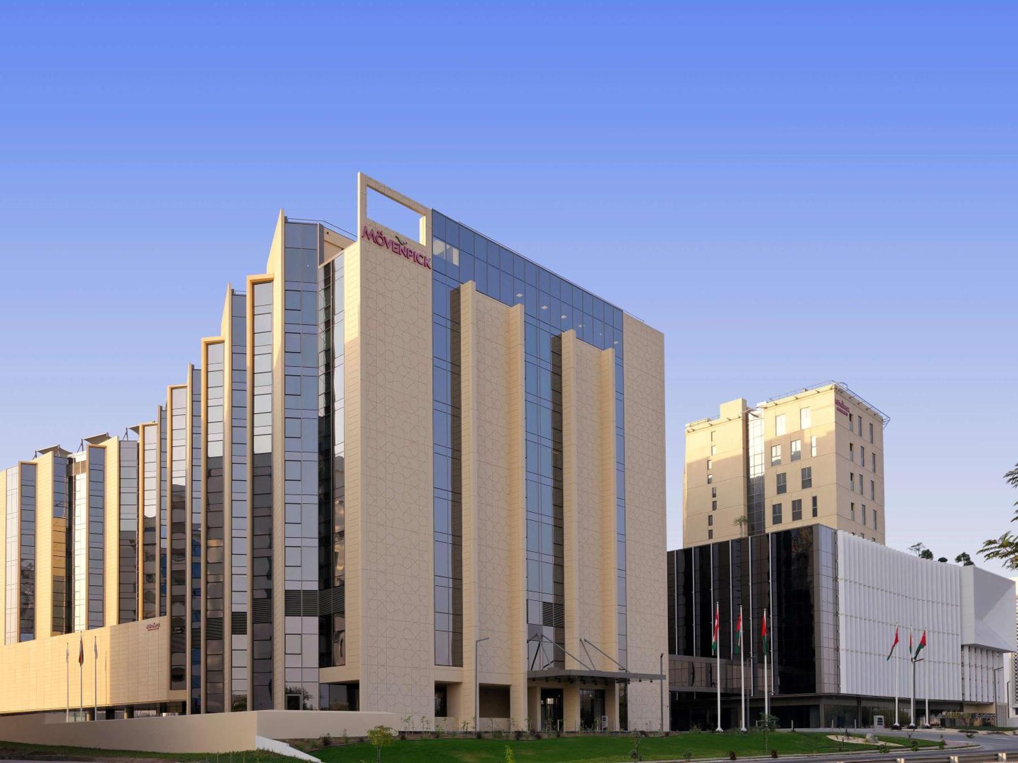 Moevenpick Hotel & Apartments Ghala Muscat Exterior photo The headquarters of the Arab Monetary Fund in Amman, Jordan