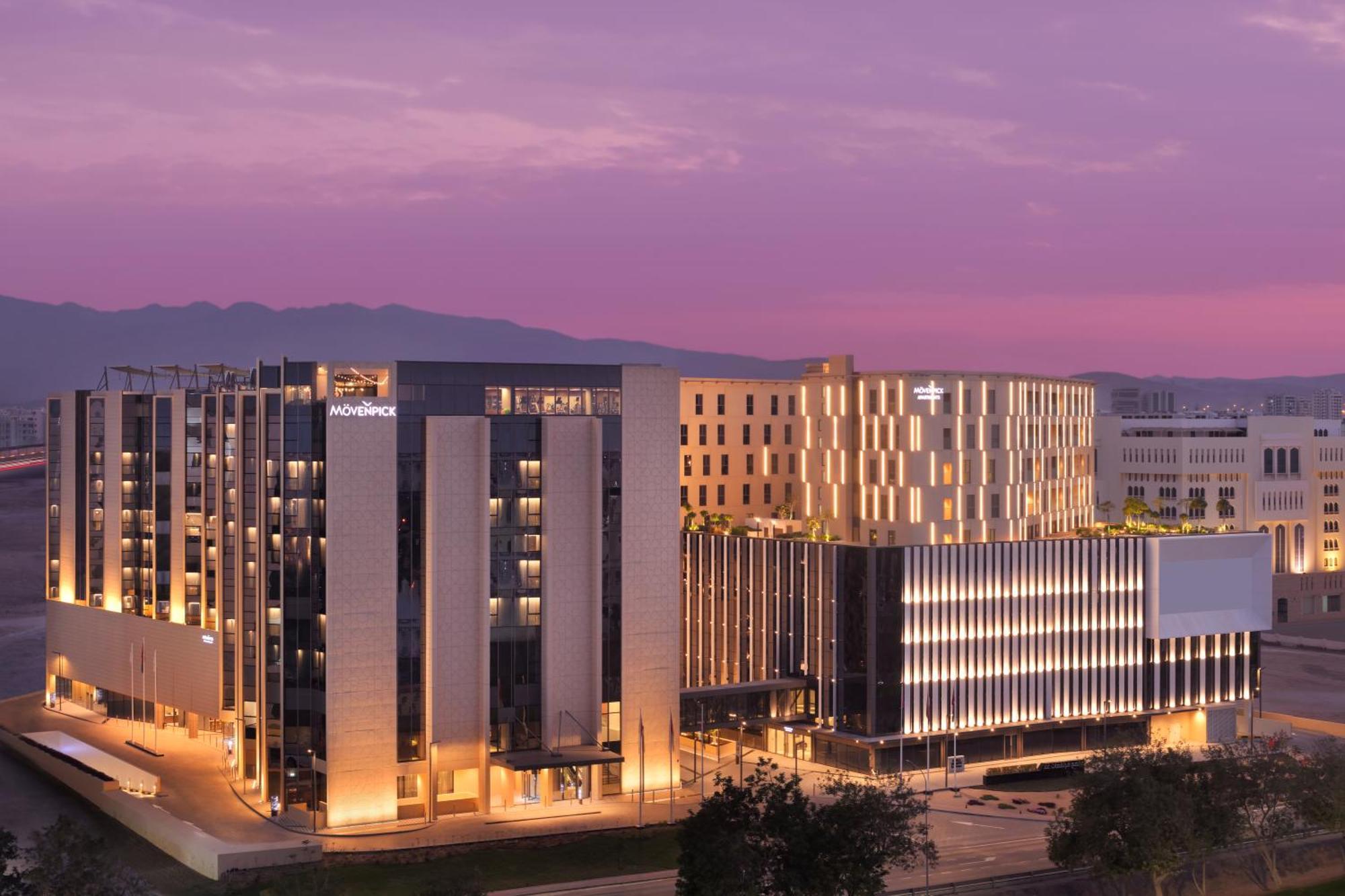 Moevenpick Hotel & Apartments Ghala Muscat Exterior photo The new campus of the University of Patras