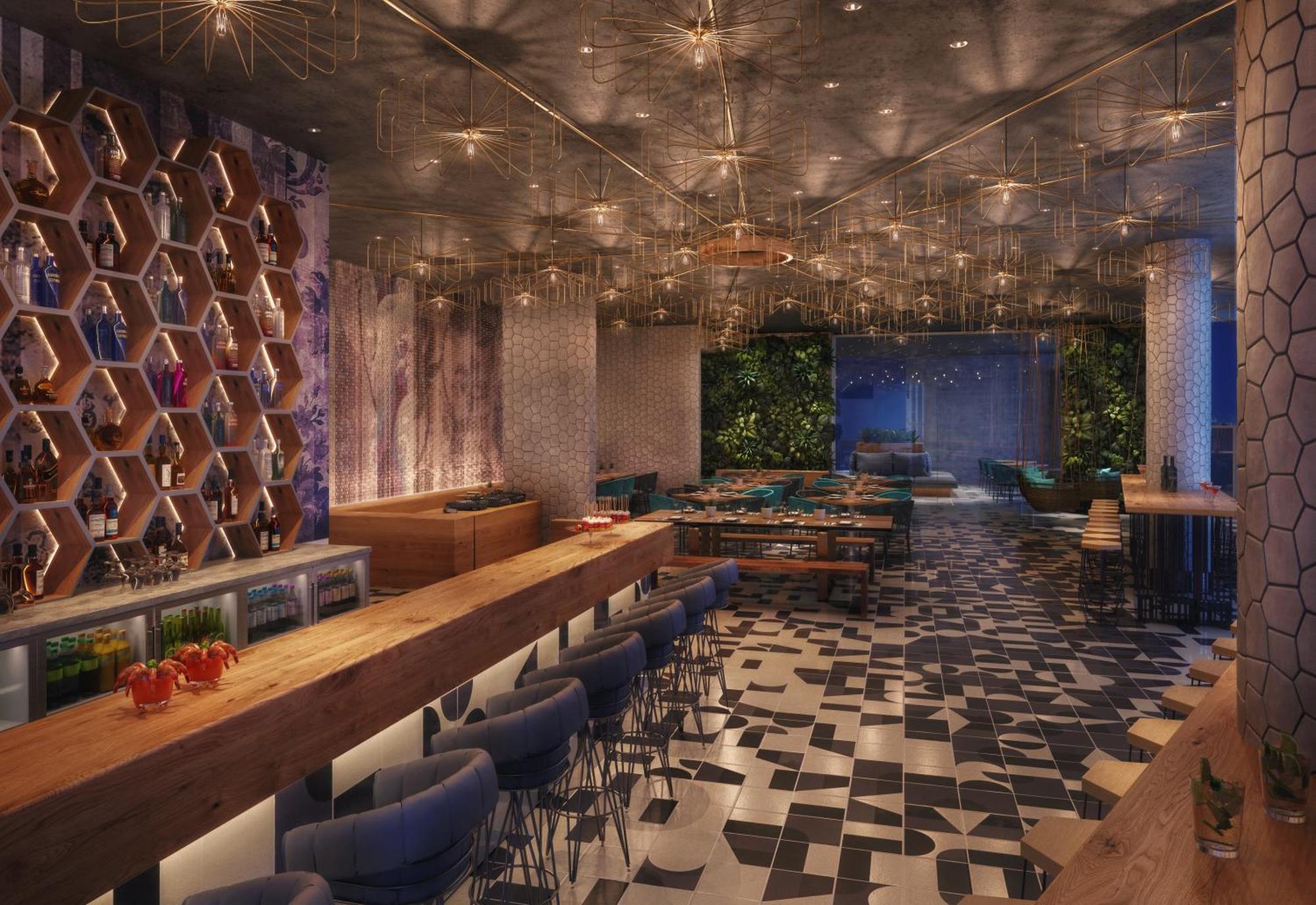 Moevenpick Hotel & Apartments Ghala Muscat Exterior photo The interior of the restaurant
